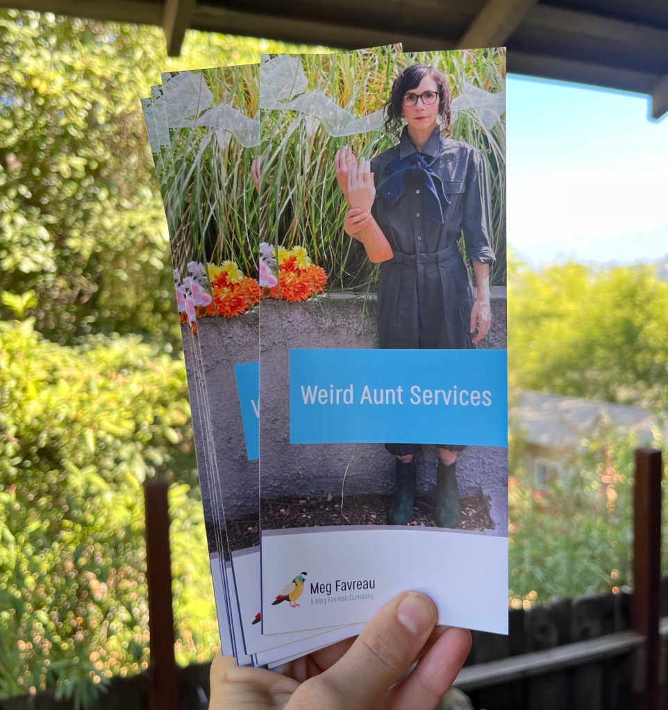 Image of Weird Aunt Services Brochures